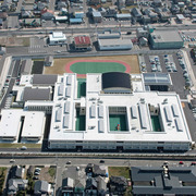 鹿児島養護学校　移転新設工事（玄関キャノピー）